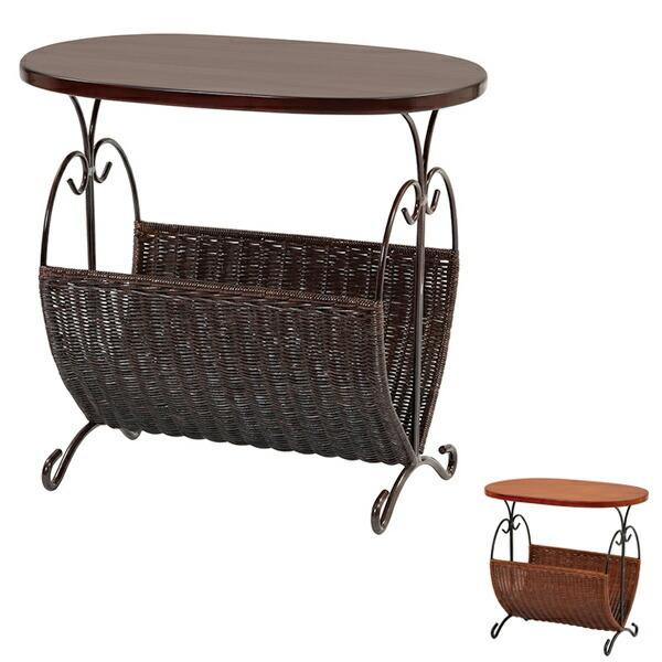 籐製品 籐＆アイアン ラック