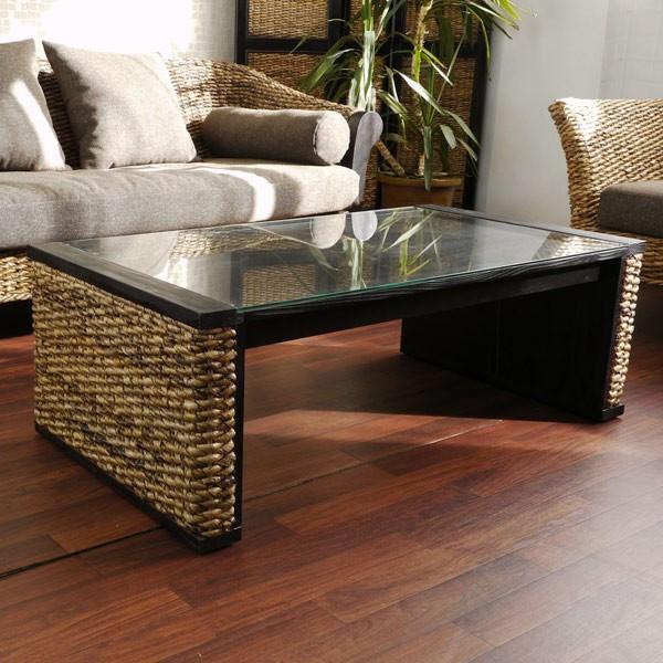 アンティーク バンブー ガラステーブル ローテーブル アジアン家具