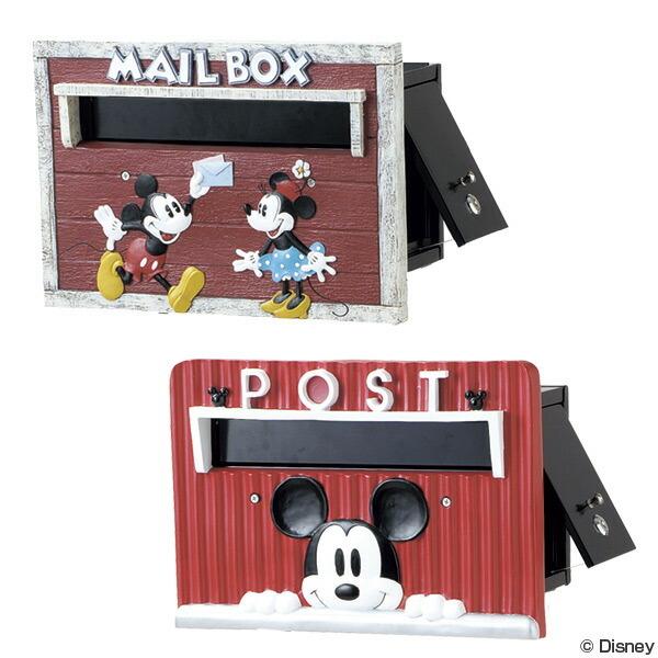 Disney（ディズニー） 郵便ポスト 壁掛けポスト ミッキー （ ポスト