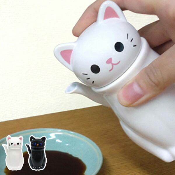 □在庫限り・入荷なし□醤油差し 調味料入れ ねこの醤油さし