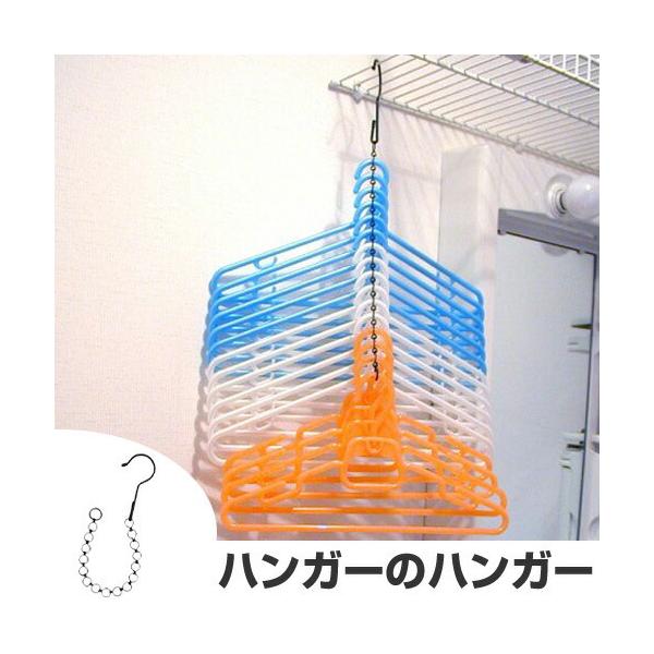 ●ごちゃごちゃからまる洗濯ハンガーを、すっきり収納できます。●連続して掛けると、最大16本のハンガーが掛かります。●本品は、使用していないハンガーの収納にご利用下さい。●耐荷重約3kg。【商品詳細】サイズ：約 幅6× 長さ43×厚み1cm　...