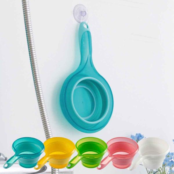 サイズ/約幅16.3×奥行28×高さ12.2cm折り畳み時：幅16.3×奥行28×高さ4.4cm重量/約123g容量/約1.2L内容量/1個材質/熱可塑性エラストマー、枠・底：ポリプロピレン種類/ブルー、イエロー、グリーン、ピンク、ホワイト...