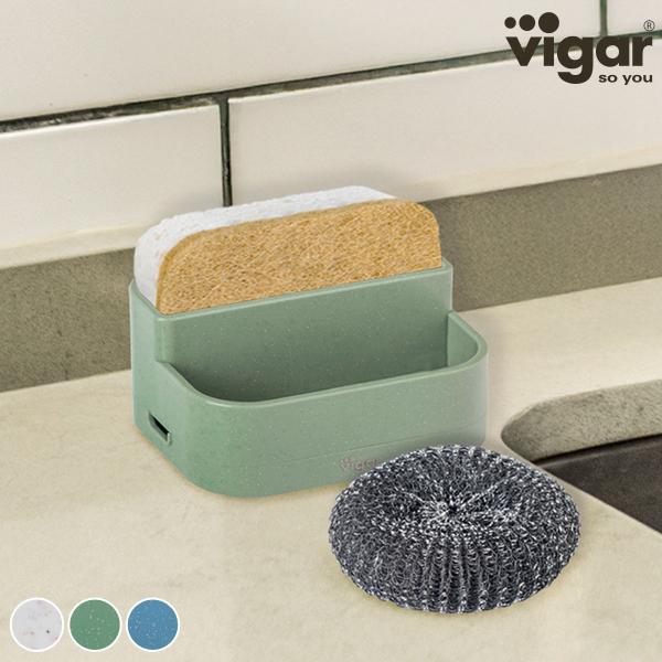 サイズ/約幅12.5×奥行9.5×高さ6cm内容量/ケース、スポンジ、金属たわし：各1個材質/ケース：ABS樹脂スポンジ：セルロース（ウッドパルプ）、コットン、サイザル麻、ポリエステル金属たわし：ステンレス滑り止め：熱可塑性エラストマー（T...