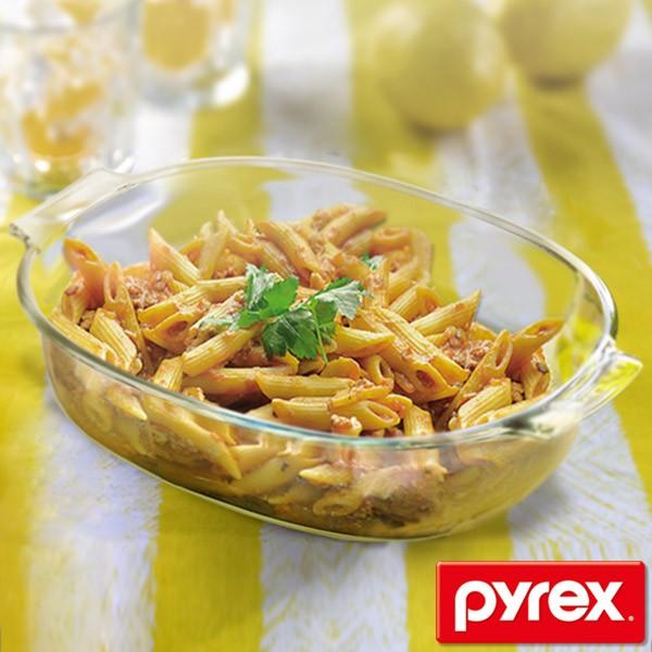 PYREX（パイレックス） グラタン皿 大皿 27cm 耐熱ガラス オーブン