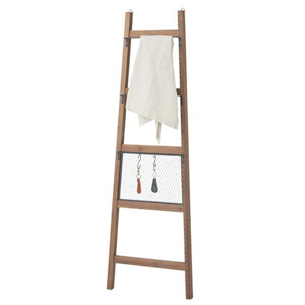 ラダーラック ハシゴ型 スタンドラック Toreno 天然木 幅50cm
