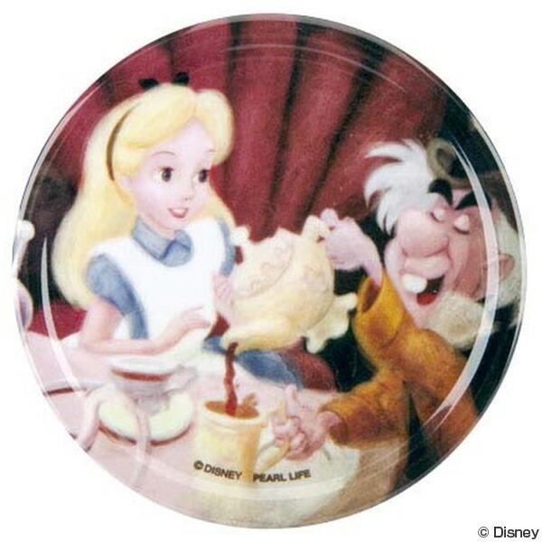 コースター 不思議の国のアリス ティータイム メラミン樹脂製 キャラクター 大人ディズニー メラミン製 キッチン雑貨 リビングート Paypayモール店 通販 Paypayモール