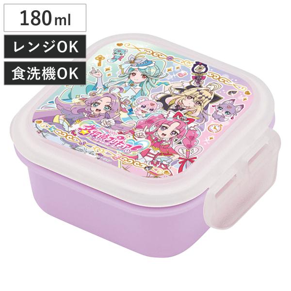 サイズ/約幅10.5×奥行9.2×高さ4.9cm容量/約180ml内容量/1個（本体、名前シール）材質/蓋・本体：ポリプロピレンパッキン：シリコーンゴム生産国/日本製パーツ別耐熱温度/蓋：100度、本体・パッキン：140度耐冷温度/-30度...