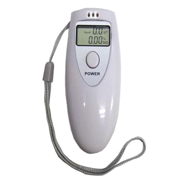 アルコールチェッカー 乾電池式 デジタル表示 （ アルコールセンサー 検知器 濃度計 測定器 検査器 アルコール お酒 ）
