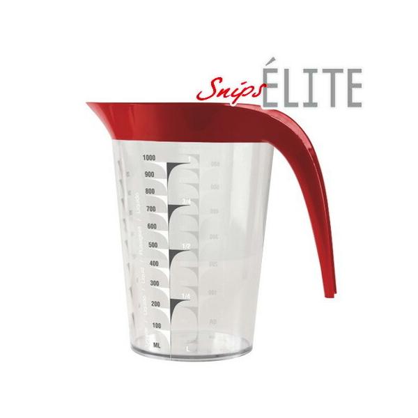 SNIPS ELITE エリート カラフェ 水差し ピッチャー 1リットル （ 計量カップ メジャーカップ ）