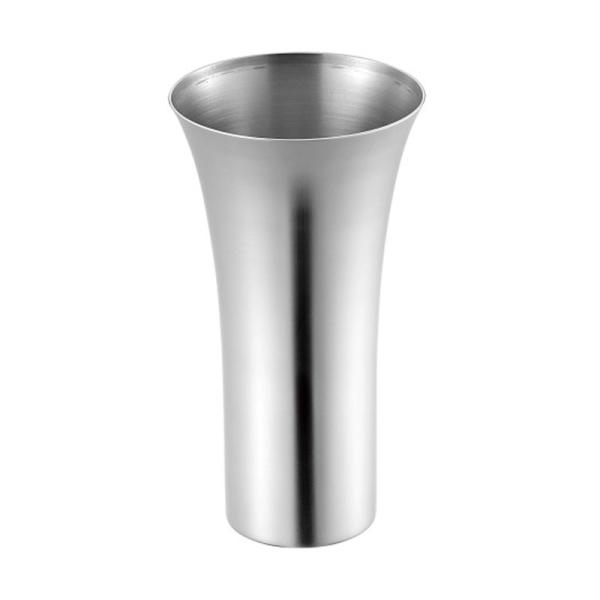 ●容量：約380ml●商品サイズ：約径8ｘH15cm●商品重量：約122g●箱サイズ：約8.5x8.5xH16cm●箱入り重量：約160g●素地の素材：18-8ステンレススチール<BR>*メーカーからの取り寄せの為、発送まで1週...