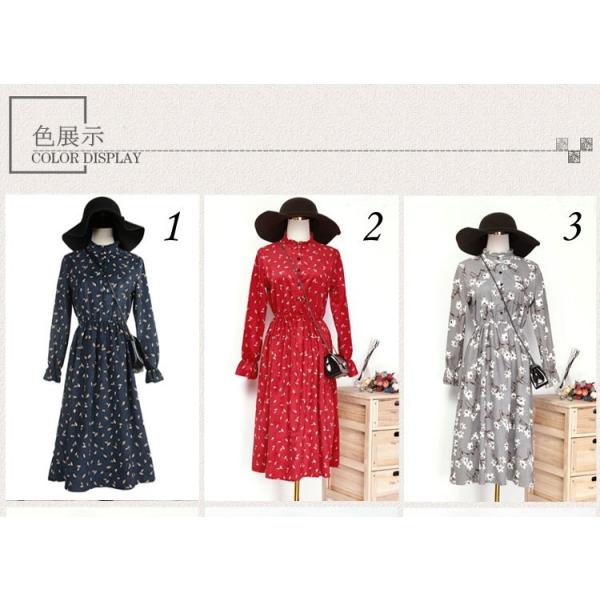 ワンピース レディース 秋 冬 マキシワンピース 長袖 花柄ワンピース 膝丈 きれいめ ワンピース コーデュロイ ロング丈 オシャレ 上品 40代 50代 8色 Buyee 日本代购平台 产品购物网站大全 Buyee一站式代购 Bot Online