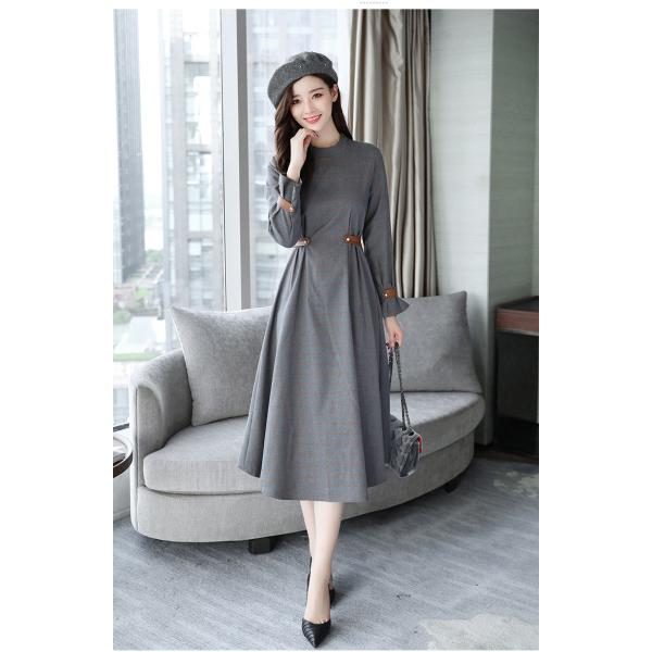 ワンピース レディース 40代 ワンピース 秋 きれいめ マキシワンピース 上品 Aライン 長袖 チェック柄ワンピース 着痩せ 通勤 結婚式 お出かけ 大人 30代 50代 Buyee Buyee 日本の通販商品 オークションの代理入札 代理購入