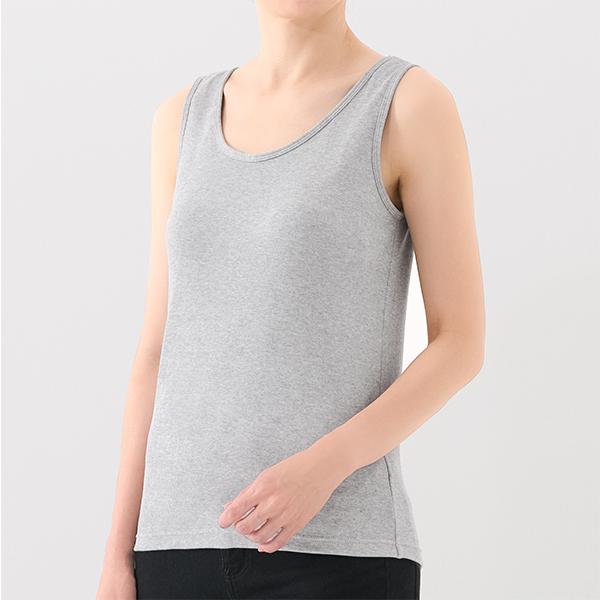 綿100%わたしサイズのブラタンクトッフ 大きいサイズ ブラトップ