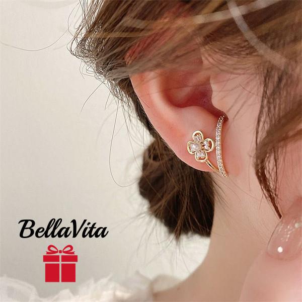 ピアス 花形 レディース フラワーピアス 結婚式 クリスマス