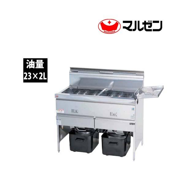 ♪お取引調整中♪マルゼン二層式LPガスフライヤー