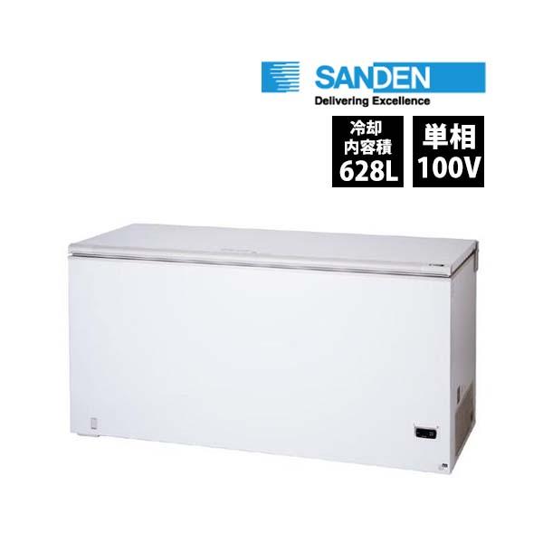 サンデン　冷凍ストッカー　チェストフリーザー　SH-700XET　冷凍冷蔵切替式　単相100V 業務用 新品 送料無料