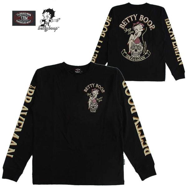 ベティーブープ Betty Boop 長袖Tシャツ ロンT メンズ レディース The