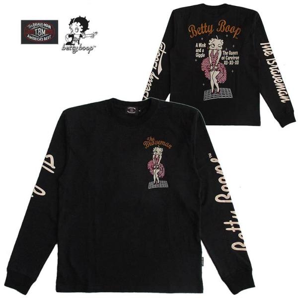 ベティーブープ Betty Boop 長袖Tシャツ ロンT メンズ レディース The