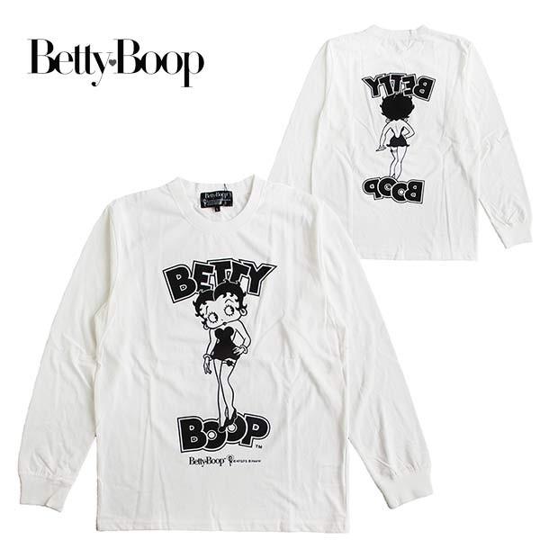 長袖tシャツ メンズ ベティーブープ Betty Boop ロンt キャラクター Be 44wt Ll Factory 通販 Yahoo ショッピング