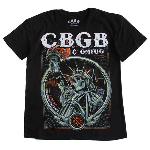 Tシャツ メンズ 半袖 CBGB シービージービー バンドTシャツ ロックT