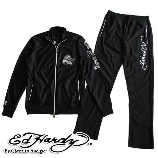 エドハーディー ジャージセットアップ メンズ Ed Hardy Ejst002 Ll Factory 通販 Yahoo ショッピング