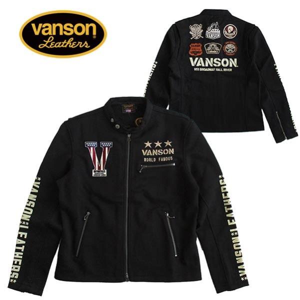 VANSON ボンディングライダースジャケット XLサイズ VANSON 在庫限りセール SALE 20%off 当店別注!バンソン