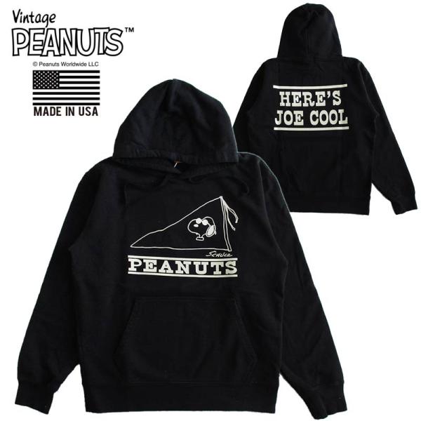 スヌーピー SNOOPY 裏毛プルオーバーパーカー スウェット メンズ