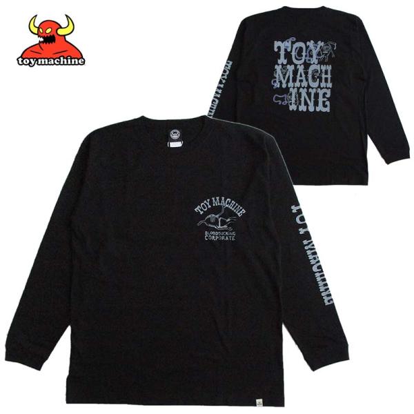 toy machine トイマシーン メンズ 長袖Tシャツ ロンT スケーター ストリート