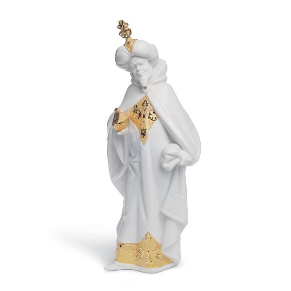 Lladro (リヤドロ) キリスト教 宗教 クリスマス 三賢者 「三賢者 バルタザール(RE-DECO) #7145」 :1007145:リヤドロ大好き! 通販 Lladro (リヤドロ) キリスト教 宗教 クリスマス 三賢者 「三賢者 バルタザール(RE-DECO) #7145」