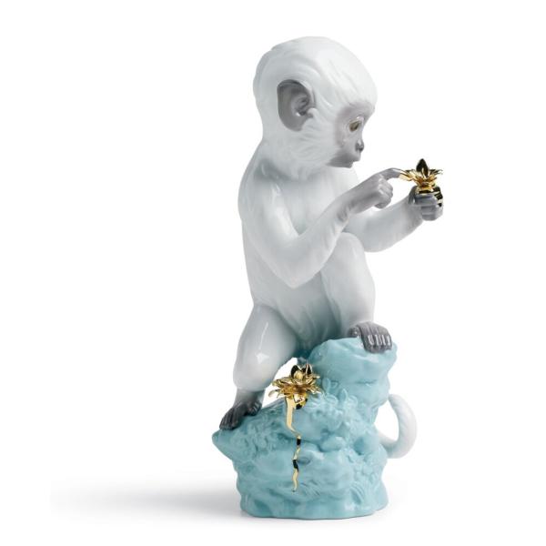 Lladro (リヤドロ) 干支 十二支 申 さる サル 猿 正月 「好奇心(猿) #7238」 :1007238:リヤドロ大好き! 通販 Lladro (リヤドロ) 干支 十二支 とり トリ 鳥 正月 「十二支 酉 (台座付) #8086」