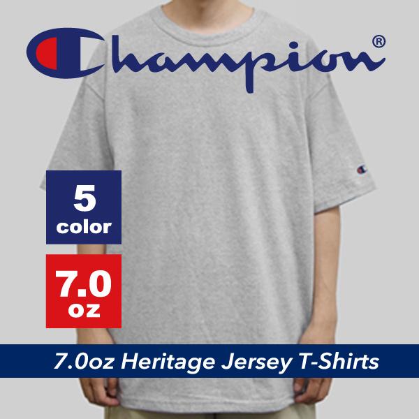 Championチャンピオン 7 0ozヘリテージジャージーtシャツ 2102 半袖 メンズ レディース Cp2102 Defact 通販 Yahoo ショッピング