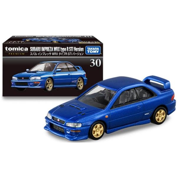 タカラトミー トミカプレミアム 30 スバル インプレッサ WRX タイプR