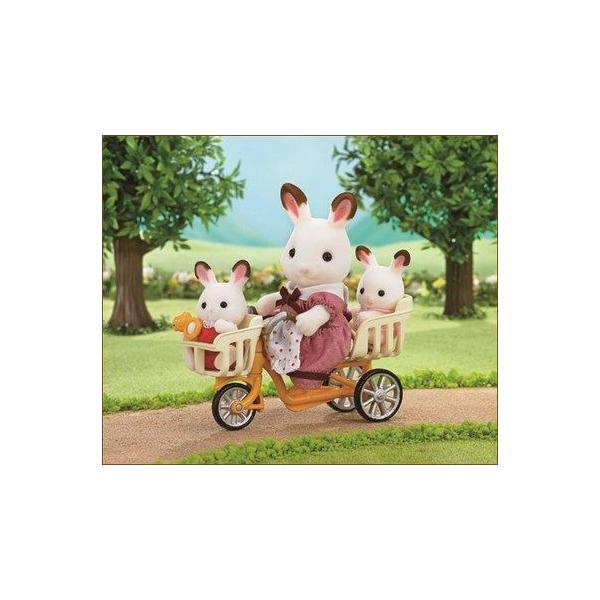 エポック社 シルバニアファミリー 三人乗り自転車 カ-625 (着せ エポック社 シルバニアファミリー 三人乗り自転車 カ-625 (着せ
