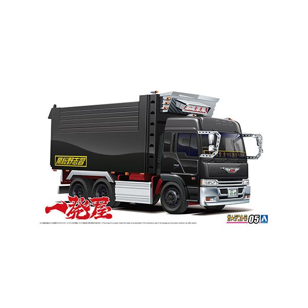 1/32 　HR　フェイスキット＆ハイルーフ　セット　中型　上級者向け　デコトラ 再生産】1/32 ザ・デコトラ No.5 一発屋【68717】 | アオシマ | ABK