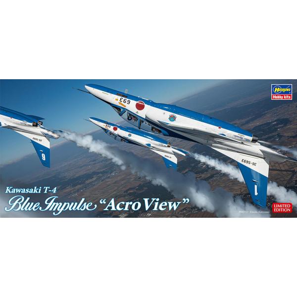 ハセガワ 1/72 川崎 T-4 ブルーインパルス “Acro View”【SP593