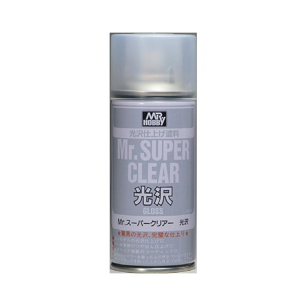 GSIクレオス　B513　Mr.スーパークリアー（溶剤系スプレー） 光沢　170ml
