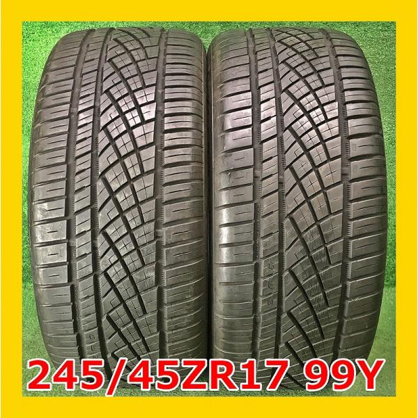 ExtremeContact ☆2019年製 245/45ZR17 99Y コンチネンタル 06 中古 夏