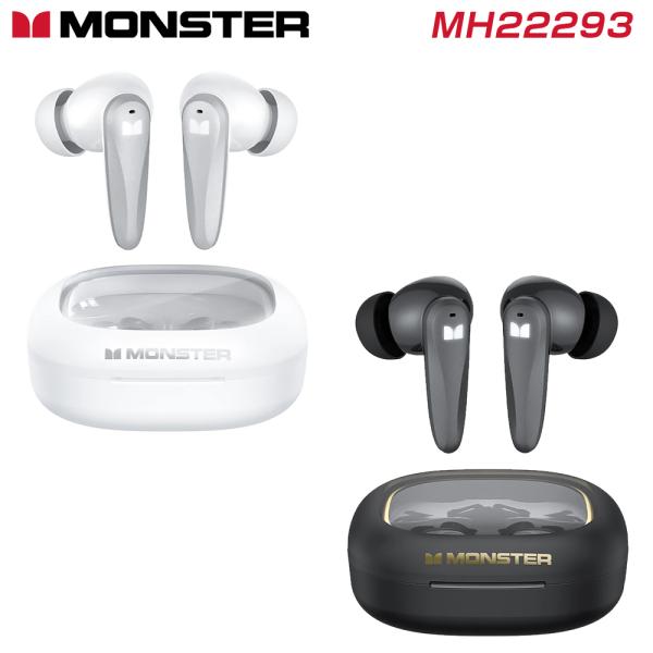MONSTER [ モンスター ] Bluetooth イヤホン [ N-Lite320 MH22293 ] 扱いやすいエントリーモデル ブラック / ホワイト [ 国内正規販売 ]