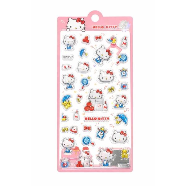 ラッピング対応 ハローキティ 3D シール ぷっくり サンリオ公式