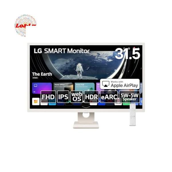 LG スマートモニター / 32SR50F-W/SMART Monitor 31.5インチ フルHD