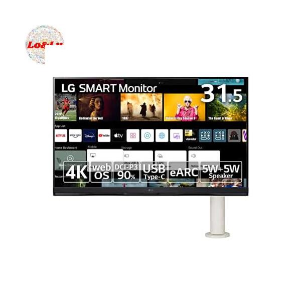 32SQ780S-W/LG スマートモニター/SMART Monitor / 31.5インチ 4K 32SQ780S-W/LG スマートモニター/SMART Monitor / 31.5インチ 4K