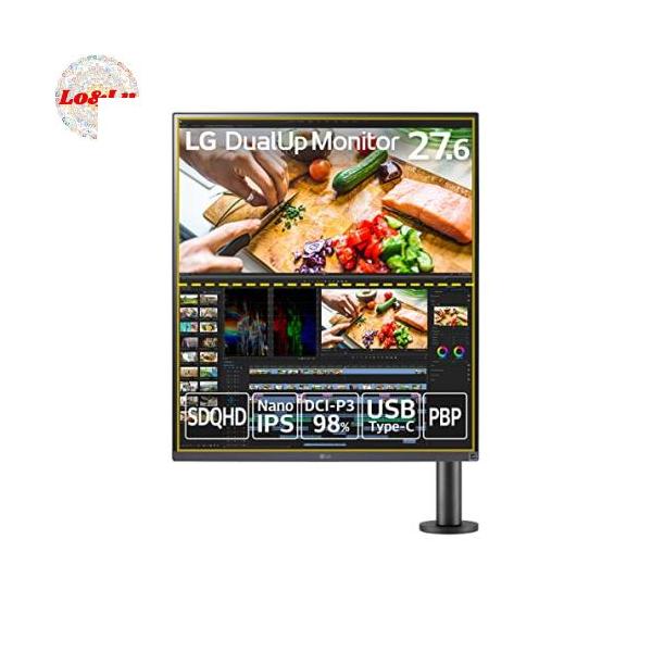 LG デュアルアップ モニター 28MQ780-B 27.6インチ 公式】 LG 27.6インチ 4K デュアルアップ モニター - 28MQ780-B