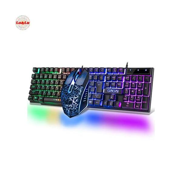 CHONCHOW ゲーミングキーボードマウスセット スイッチ ps4/ps5