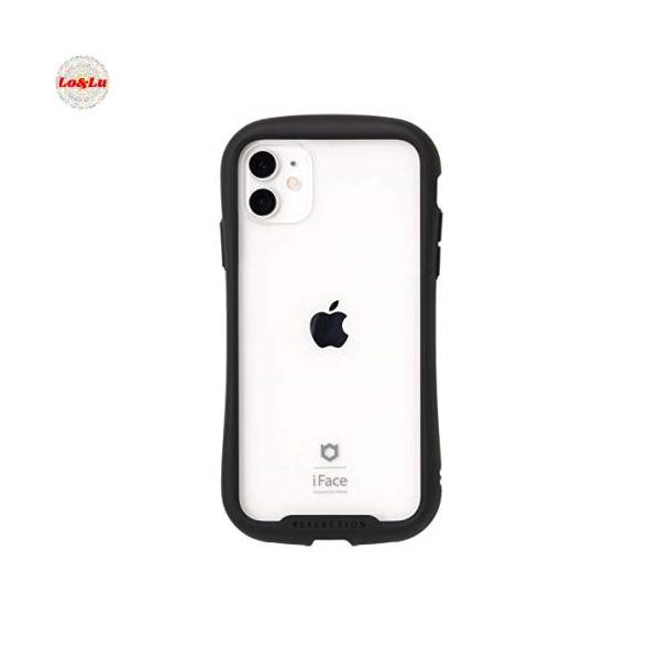 他サイト： iFace Reflection iPhone 11 ケース クリア 強化ガラス (ブラック)【アイフォン1の商品画像
