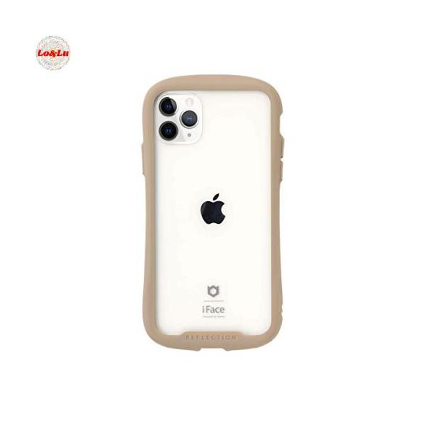 他サイト： iFace Reflection iPhone 11 Pro ケース クリア 強化ガラス (ベージュ)【アイフの商品画像