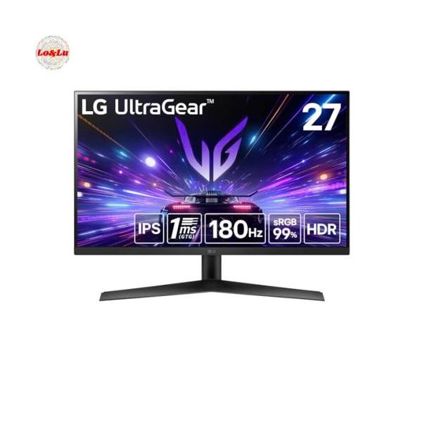 LG ゲーミングモニター UltraGear 27GS60F-B 27インチ/PCゲーム、家庭