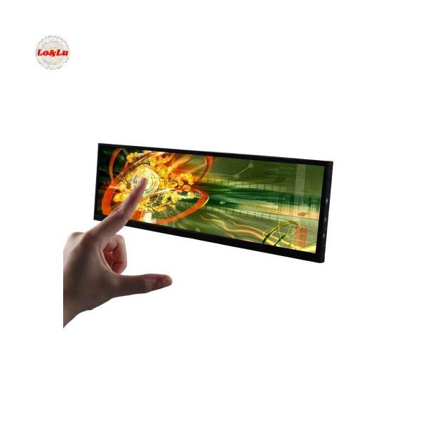 モバイルモニター 14.5インチ バータイプ 横長 JAPANNEXT 14インチ IPSパネル搭載 マルチタッチ対応 4K