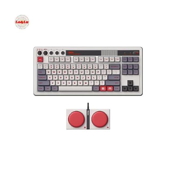 8Bitdo メカニカルキーボード、Bluetooth/2.4 G/USB-Cホットスワップ