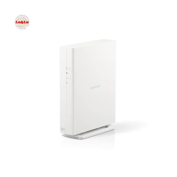 他サイト： エレコム Wifi ルーター 無線LAN 最新規格 Wi-Fi6 11ax / 11ac IPv6対応 (IPoE)の商品画像
