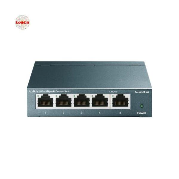 他サイト： TP-Link 5ポート スイッチングハブ 10/100/1000Mbps ギガビット 金属筺体 設定不の商品画像